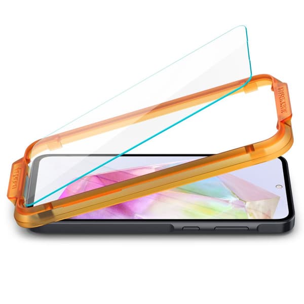 Härdat glas SPIGEN ALM GLAS.TR 2-PACK GALAXY A35 5G KLAR