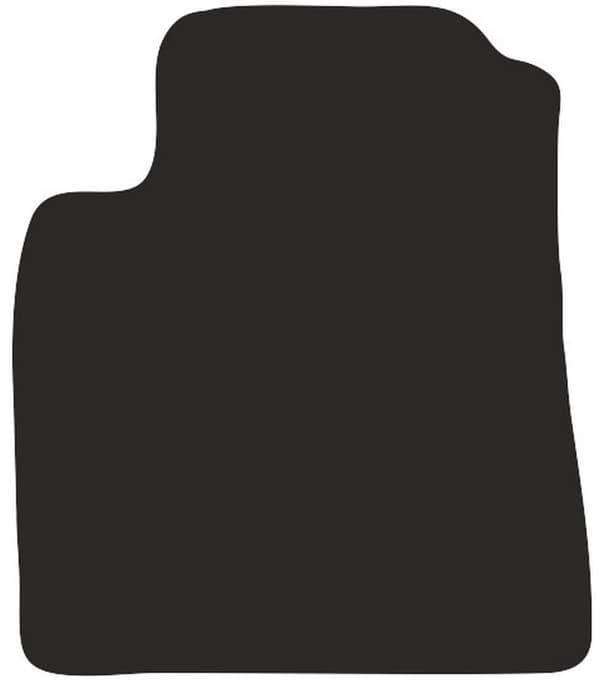 Polyamid førermåtte med gummibagside til Hyundai Matrix minivan 2001-2010