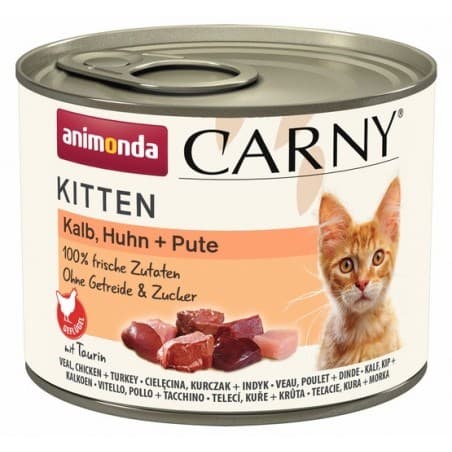 Animonda Carny vådfoder til killinger til katte 24x200g