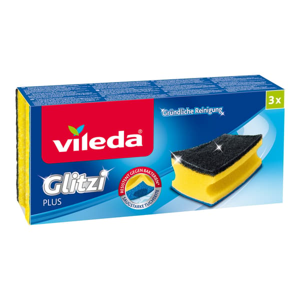 Vileda Zmywak Prof Glitzi Plus x3