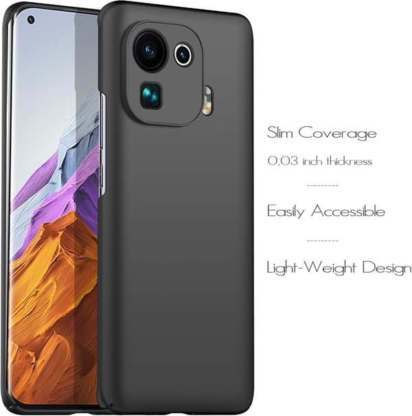 MATTA MUSTA SUOJA XIAOMI MI 11 PRO:LLE