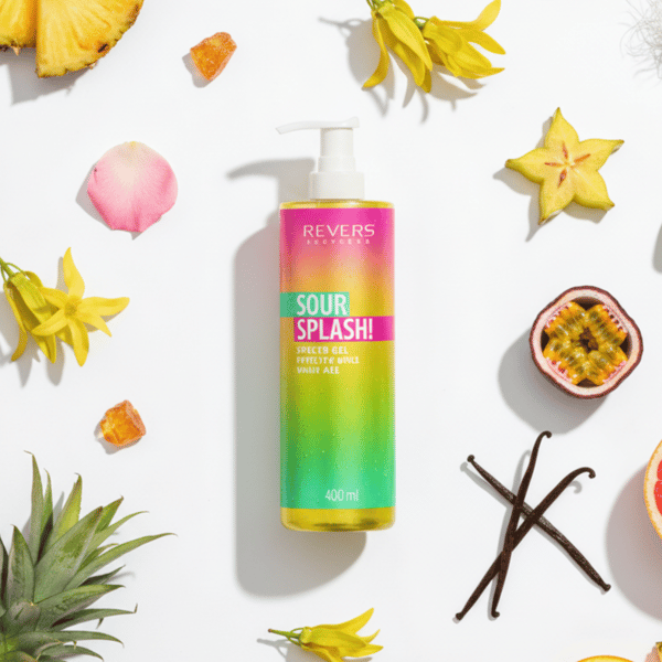 REVERS SOUR Splash! Bruse- og badegel 400 ml