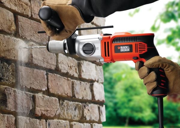 1100W 13mm BLACK DECKER slagborrmaskin