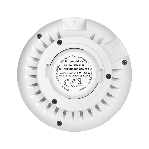 Inomhuskamera WiFi IP 3MP 360° Tuya zoom