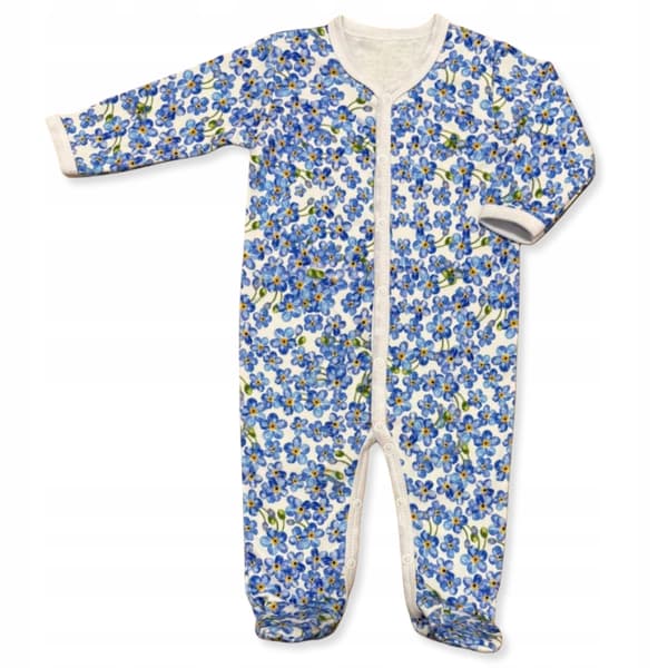 KLÄDER pyjamas med hel dragkedja 56 för nyfödda FORGET-NOT