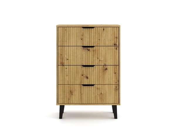Scandi 4S SLIM -lipasto, Artisan Oak