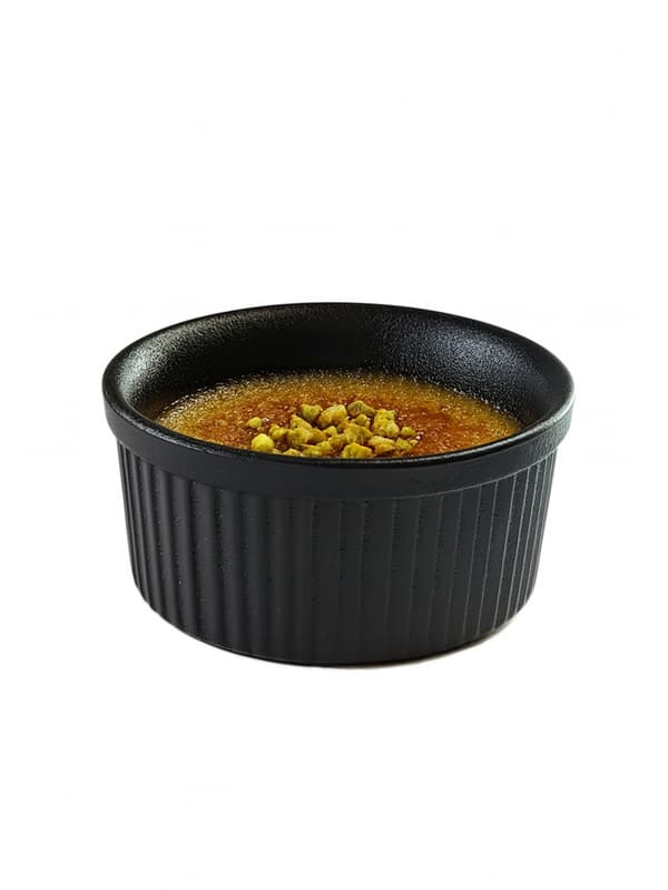 10 CM KERAMISK CRÈME BRÛLÉE BLACK OMBRES-BAKFORM