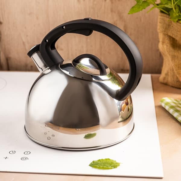 STÅLKEDEL MED FLØJTE 2,5L KLAUSBERG KB-7910