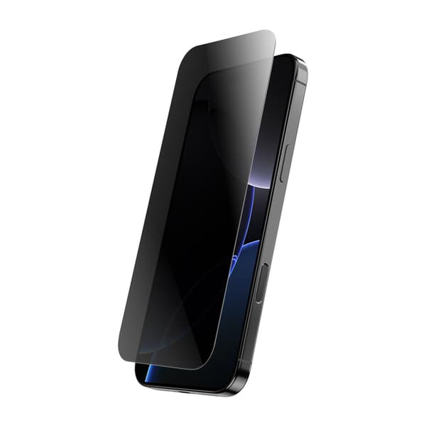 Crong Privacy 3D Armor Glass - Härdat integritetsglas iPhone 16 / iPhone 15