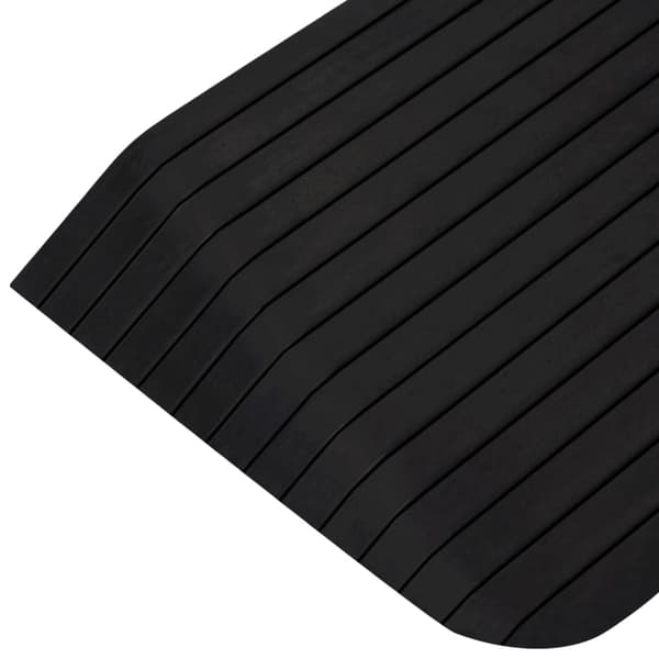 vidaXL dørtrinsramper, 2 stk., 110x41x5 cm, gummi