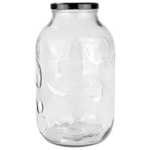 6x glas 5 liter konserveringslikører