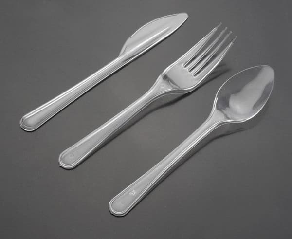 Genanvendelig transparent plasticske 50 stk