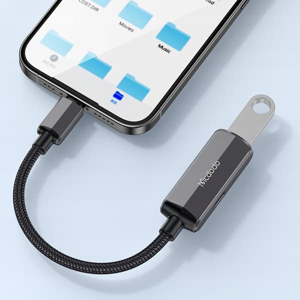 MCDODO USB-C TIL USB OTG ADAPTER USB-A ADAPTER PENNEDRIVE KABEL OPLADNING