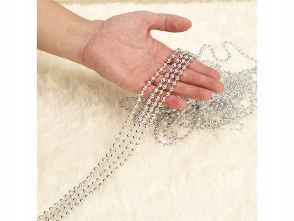Silver julgranskedja 5 m (360) GAB_A