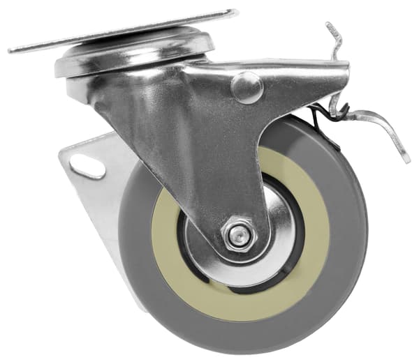 4 pyörän sarja CARGO maantiepyörät grafiitti 75 mm
