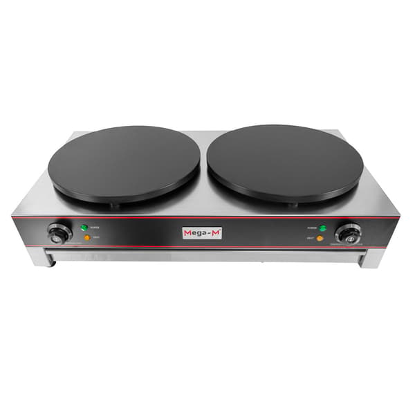 Mega-M pandekagepande dobbelt 2x3000W