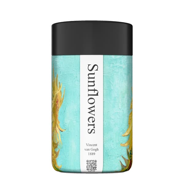 Kambukka Olympus-vas med tolv solrosor 300 ml termosmugg