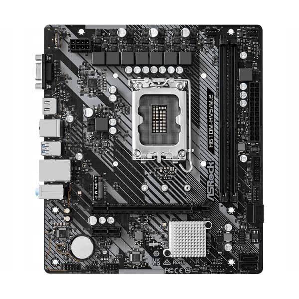 ASRock H610M-HVS/M.2 R2.0 Micro ATX DDR4 moderkort