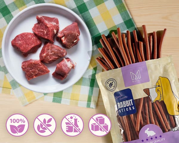 Mersjö hundgodis kaninklubb 500g