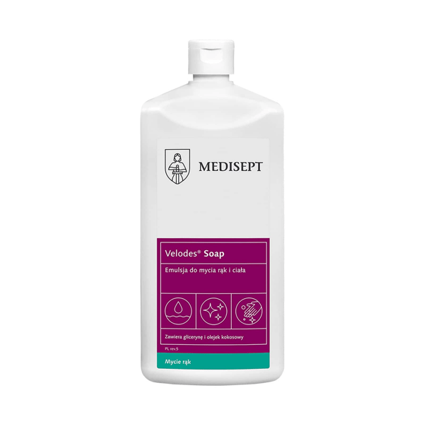 Velodes sæbe hånd- og kropssæbeemulsion 500 ml