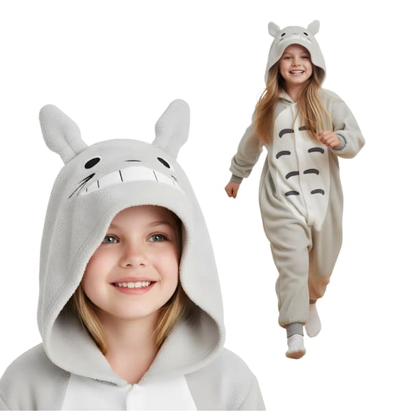 Kigurumi Totoro pyjamasdräkt för barn 105-115 cm