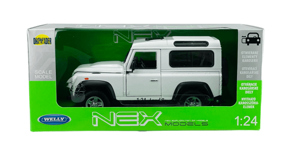 WELLY LAND ROVER DEFENDER VIT 1:24 22498
