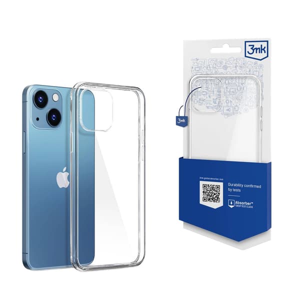 Apple iPhone 13 Mini - 3mk Gennemsigtigt Etui