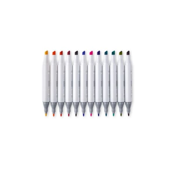Airbrush Tekstil - refills - 12 farver