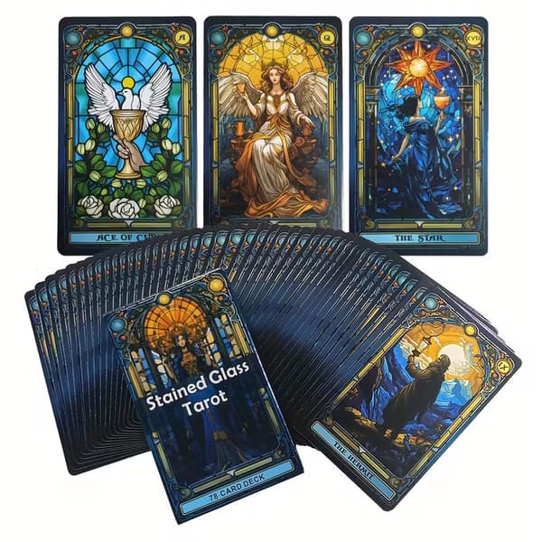 Vitraasi-Tarot-kortit, 78 kortin pakka