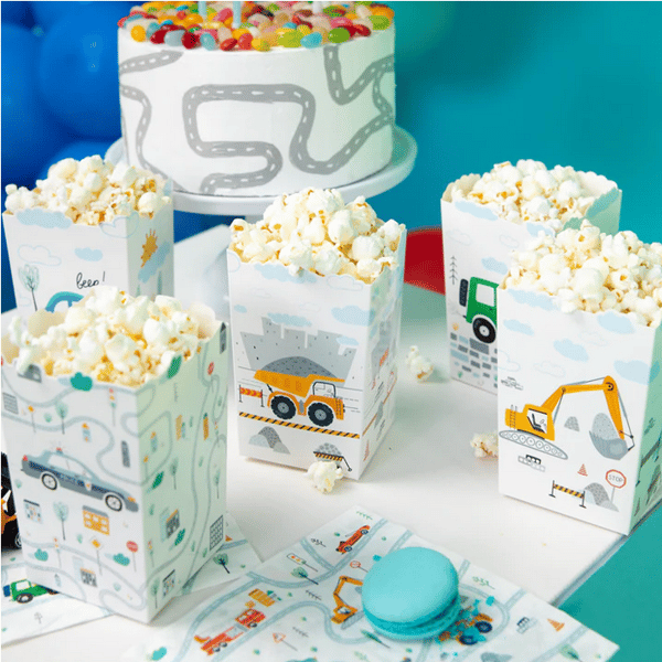 Popcornhinkar Bilar 6 st.