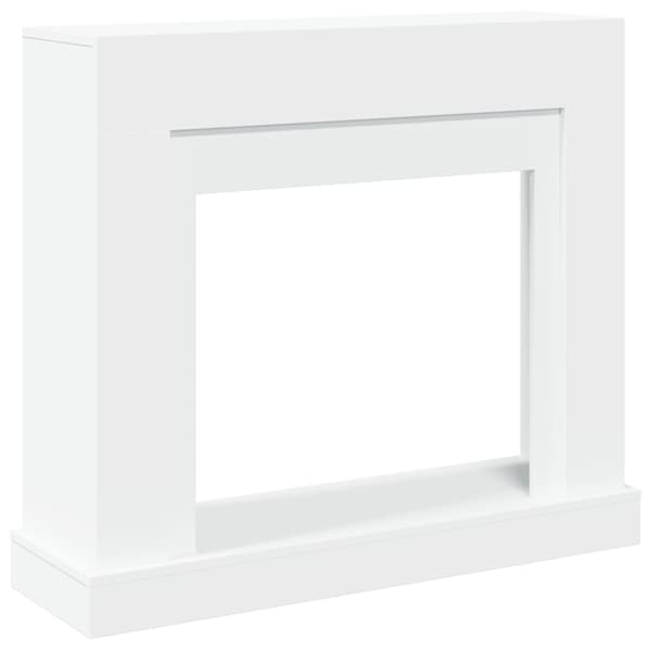 vidaXL Spismantel, vit, 100x30x87,5 cm, träbaserat material