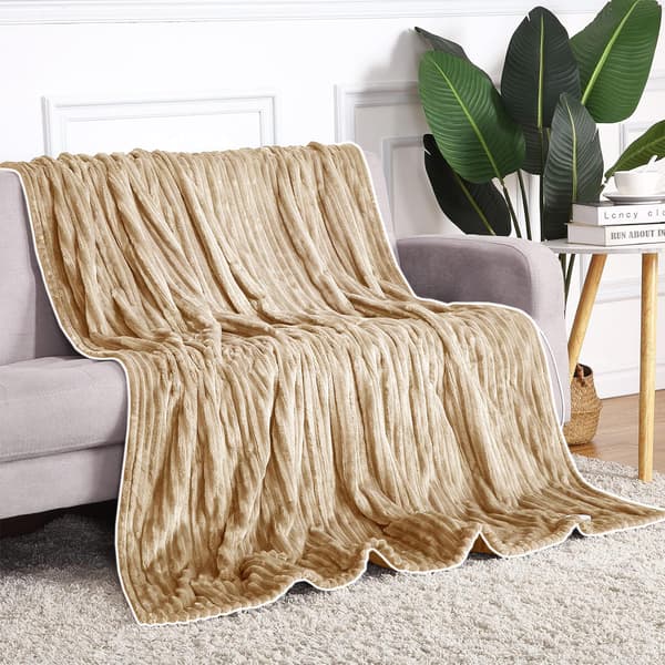HAMAR elektrisk tæppe beige 160x130 cm