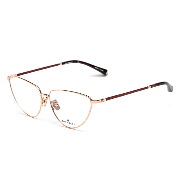 BELSTAFF DELMRESHINYN Briller. VIEW + CLIP-ON, Pink. Dame.