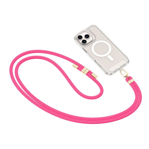 TECH-PROTECT C7S ROPE CROSSBODY-REM I ROSA/GULD
