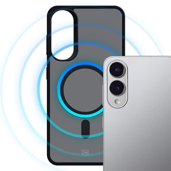 Samsung Galaxy S25 Edge - 3mk Smoke MagCase