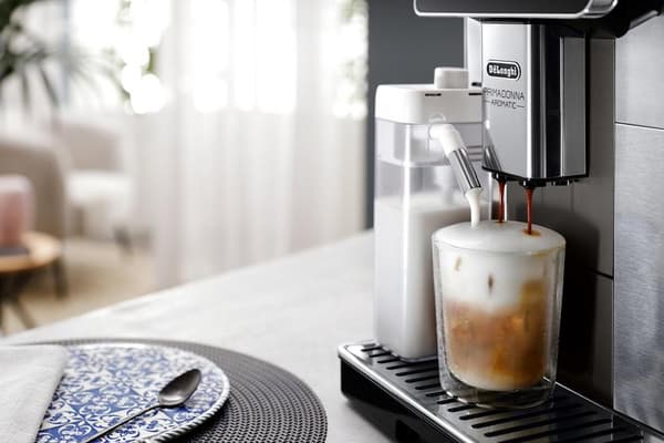 DE LONGHI ECAM630.75.TM PrimaDonna Aromatic Titanium espressomaskin
