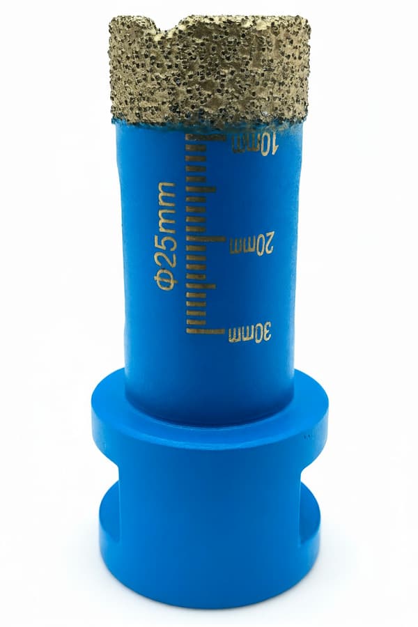 Diamant kernebor 25mm til keramiske fliser M14 TITANIUM