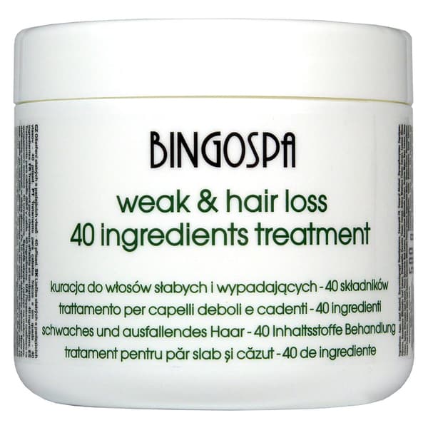 BINGOSPA Hiustenhoito 40 vaikuttavaa ainetta 500g