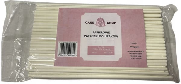 Kakkutikkaritikut paperista 15 cm 100 kpl