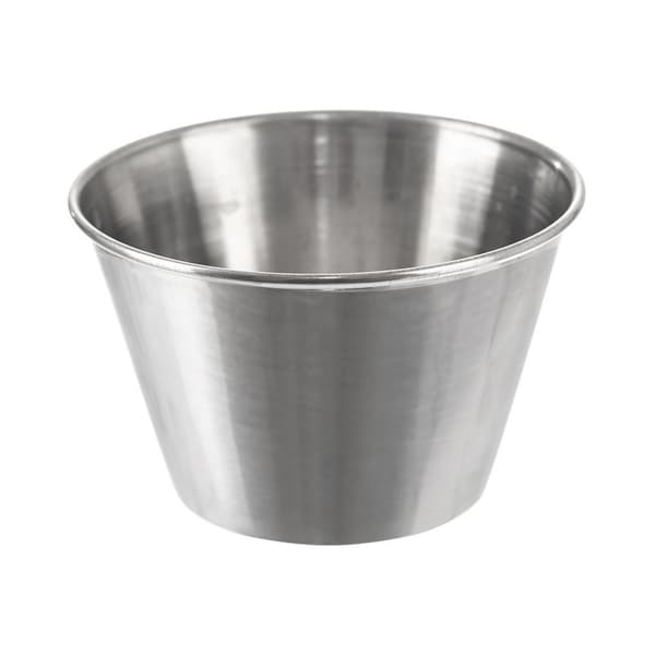 Stålskål för sås och dipp, 9,5 cm, 240 ml