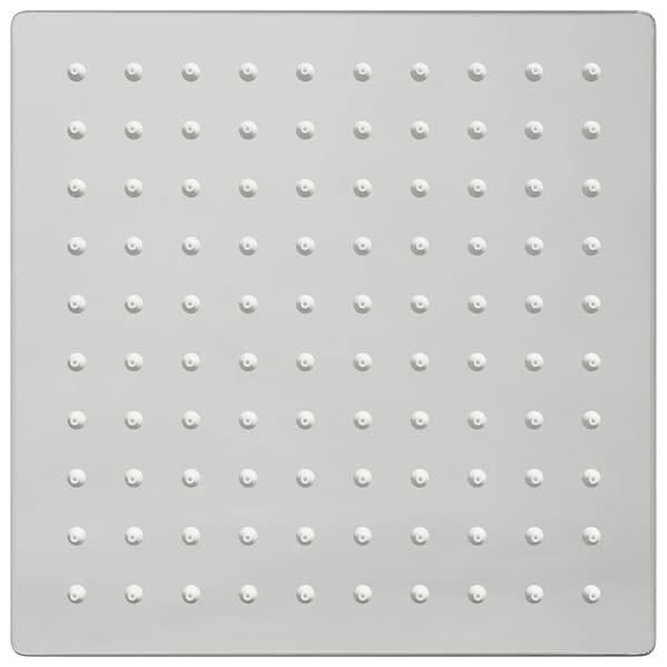 vidaXL regnbruserhoved 304 rustfrit stål 20x20 cm firkantet
