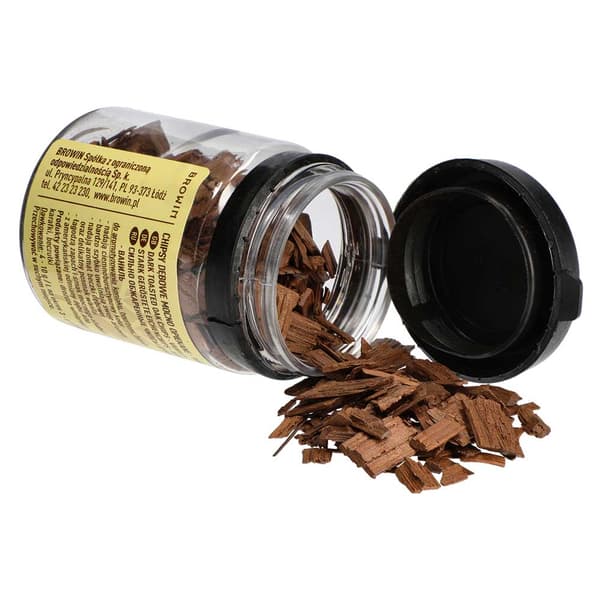 Vanilje-egeflager, kraftigt ristede, 20 g