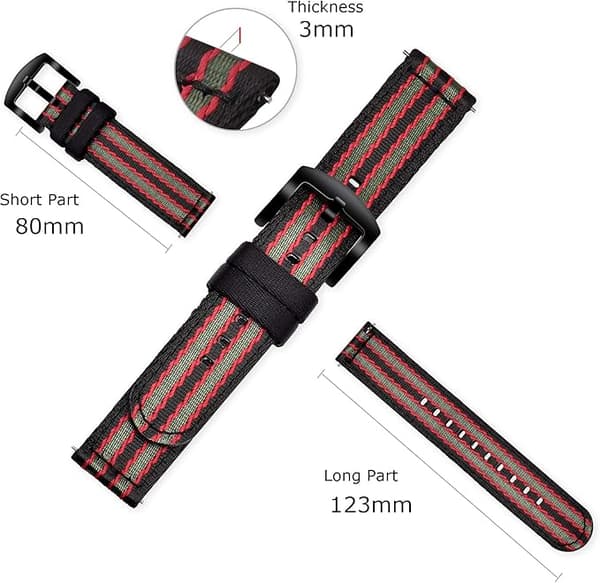 URREM MØRKE FARVER NYLON UNIVERSAL TELESKOPISK 24MM