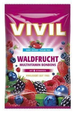 Vivil Waldfrucht Sockerfria Karameller 120 g