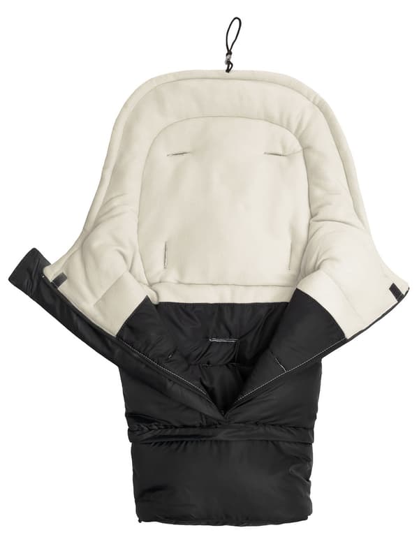 KOMBI 3-i-1 SOVEPOSE POLAR SORT/BEIGE