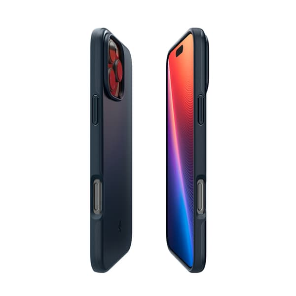 Spigen Thin Fit Mag MagSafe - Etui til iPhone 16 Pro Max (Metal Slate)