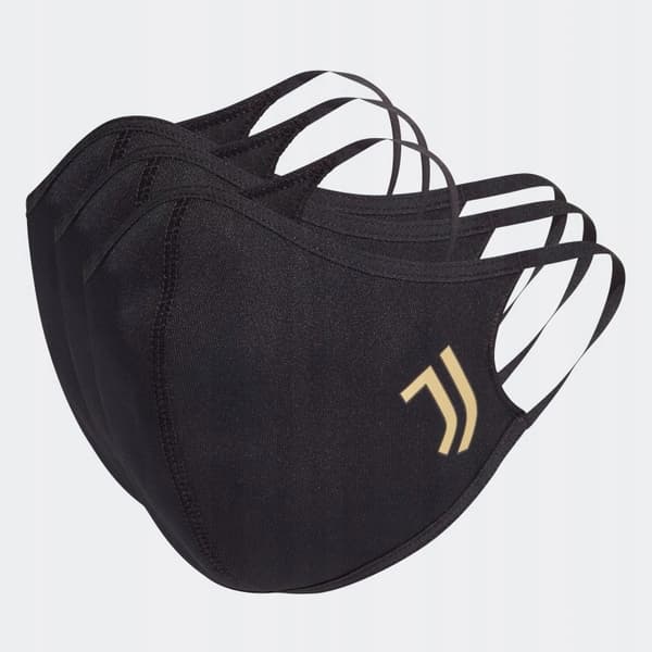 ADIDAS HB5044 3-PAK SORTE MASKER M/L