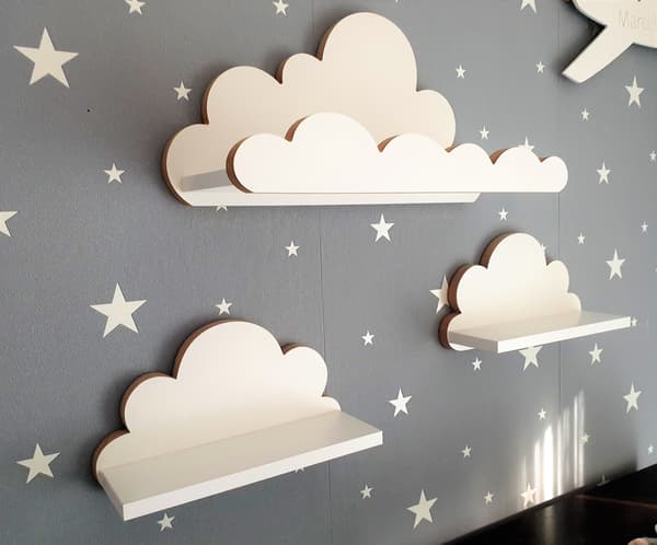 Cloud Hylder Sæt med 3 Minorca - Elegance