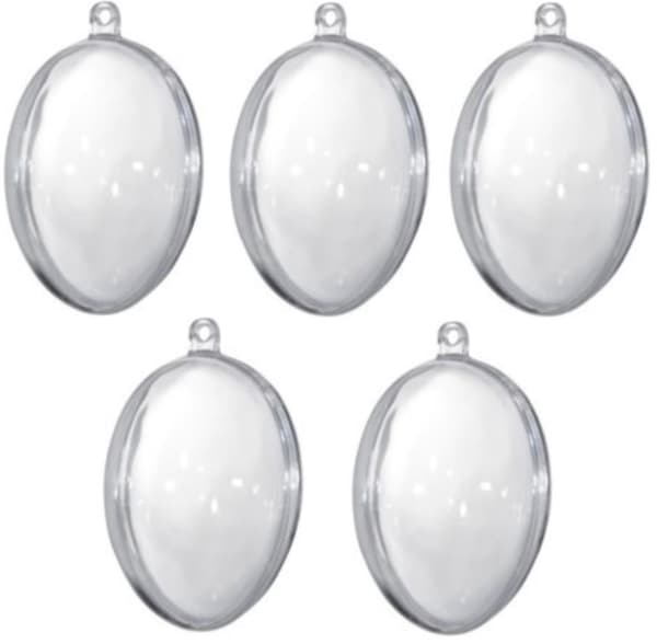 Akryläggen 13 cm 5 st 1 förpackning