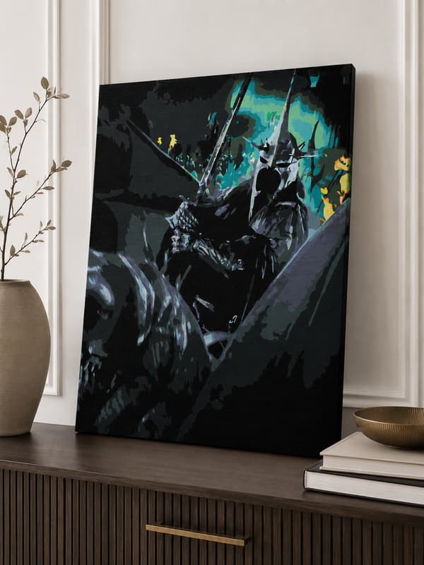 Målning med siffror Nazgul Sagan om ringen 40x50 cm